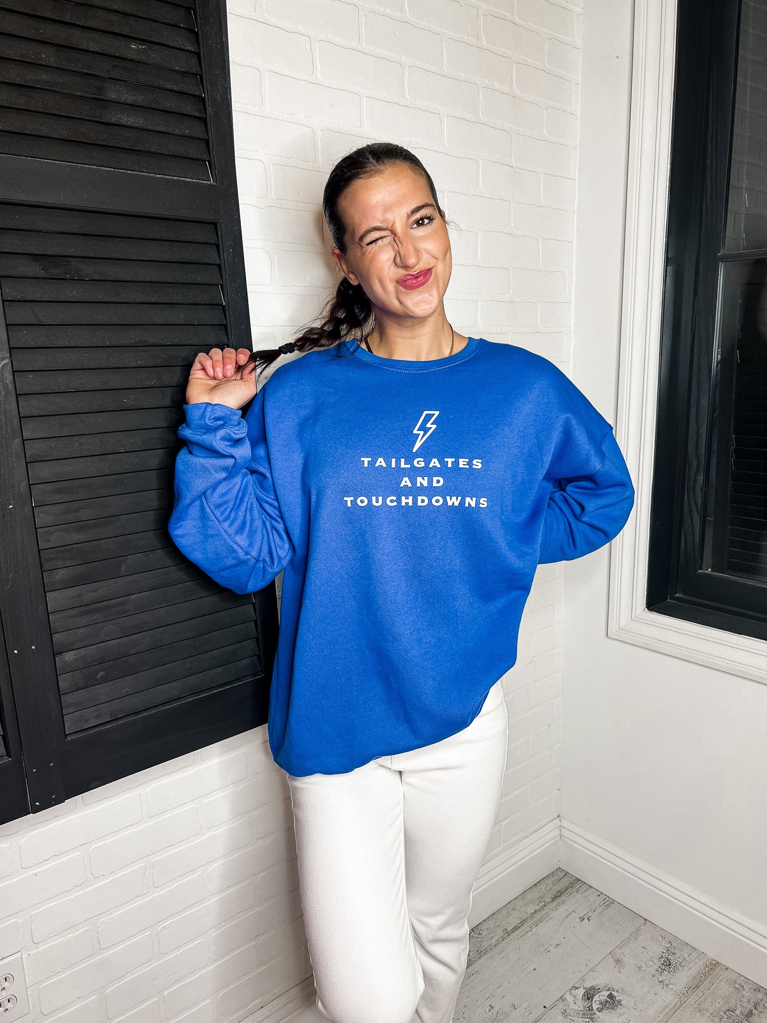 Bluestreak Crewneck