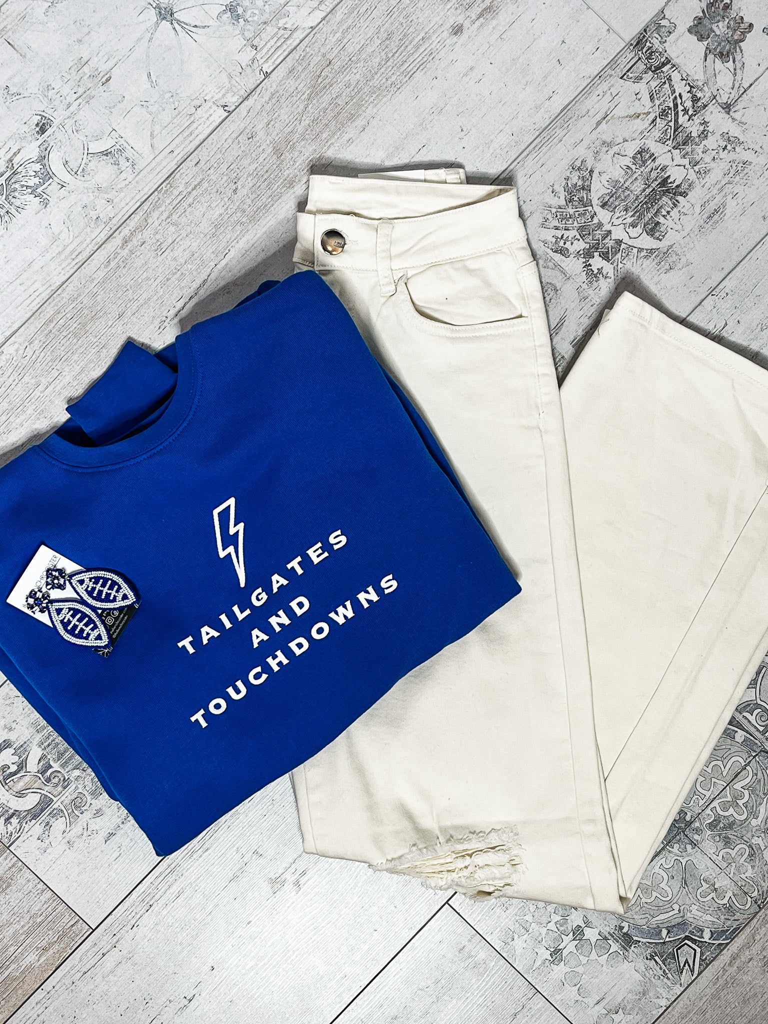 Bluestreak Crewneck