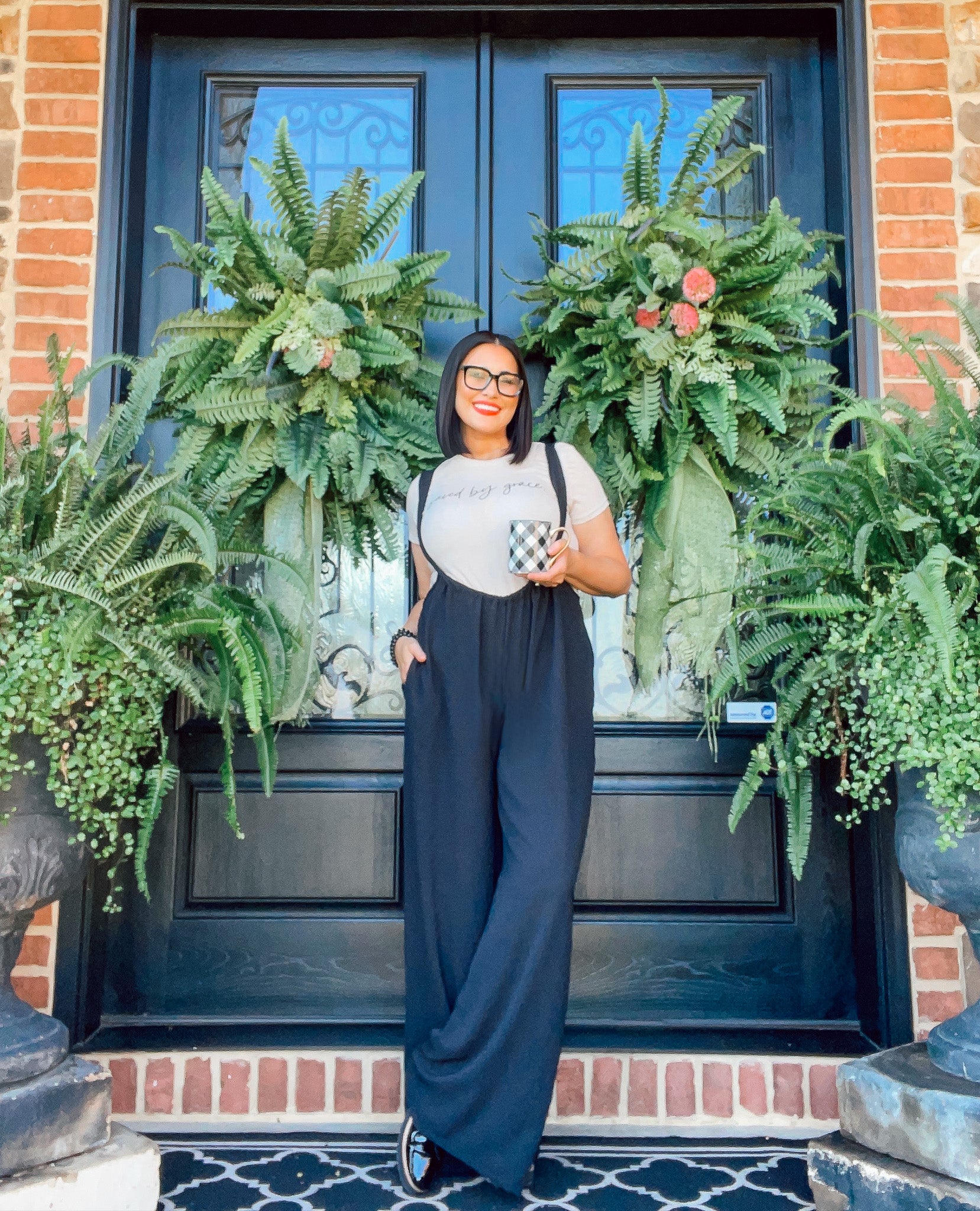 Cropped Saved By Grace Tee