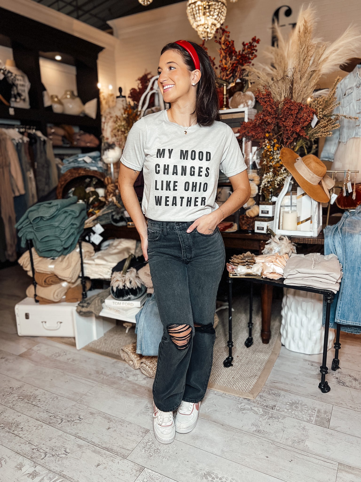 My Mood Changes Like Ohio Weather Tee